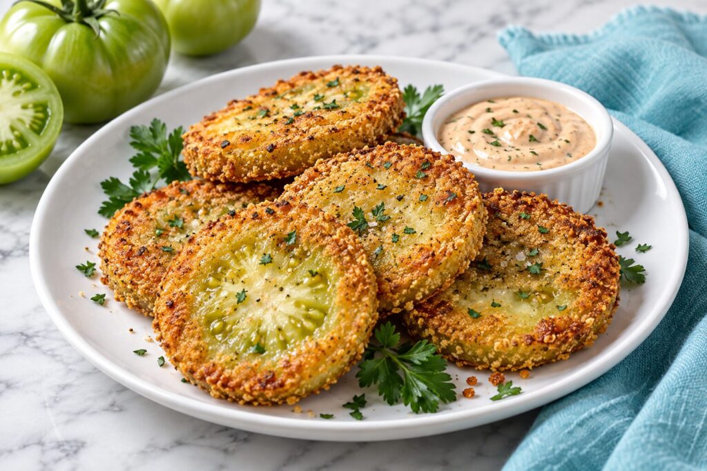 Cornmeal-crusted with remoulade