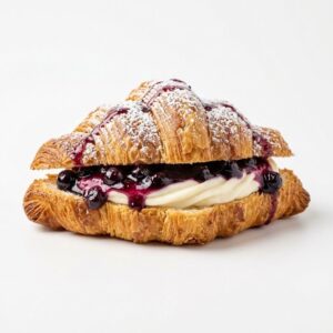 Blueberry Cream Cheese Croissant
