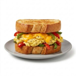 Peppered Egg Sandwich